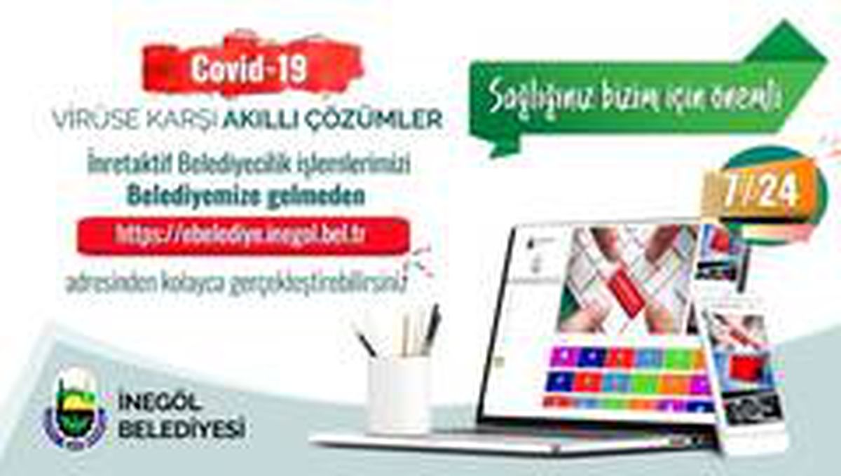İnegöl Belediyesi bir tık ötenizde