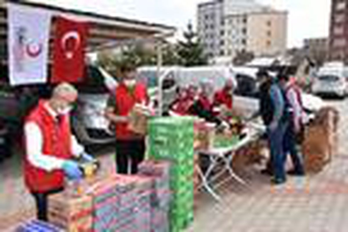 Kızılay\'dan evde kalan çocuklara jest