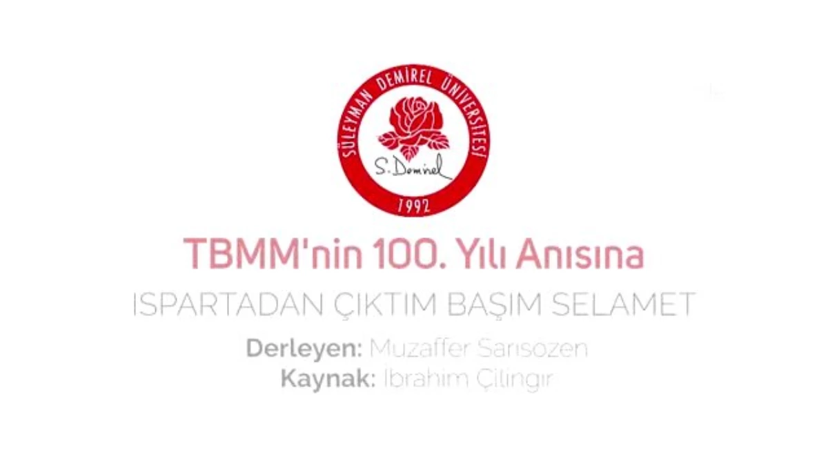 SDÜ Akademik Oda Orkestrası\'ndan TBMM\'nin 100. yılına "telekonferanslı" türkü