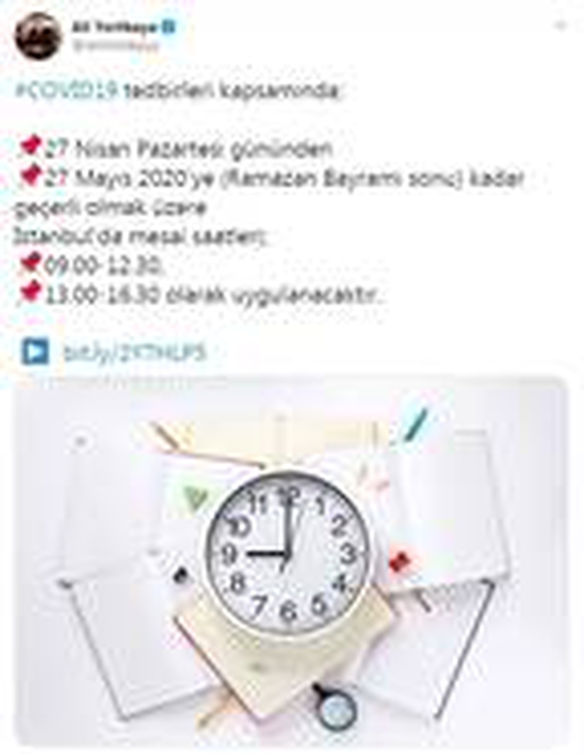 Vali Yerlikaya\'dan Ramazan ayında mesai saati açıklaması