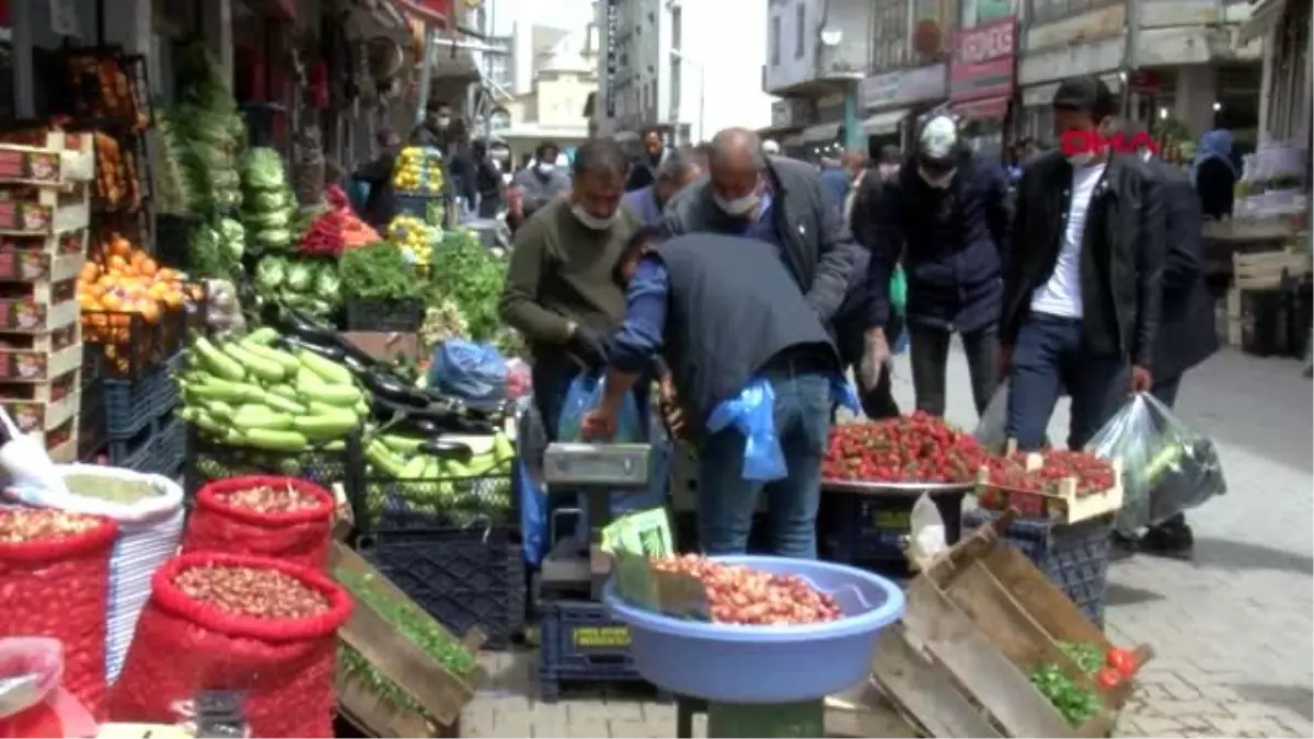 Van\'da 4 günlük yasak ve ramazan öncesi yoğunluk