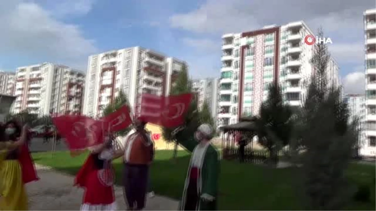 Diyarbakır Büyükşehir Belediyesi korosundan sağlıkçılara destek konseri