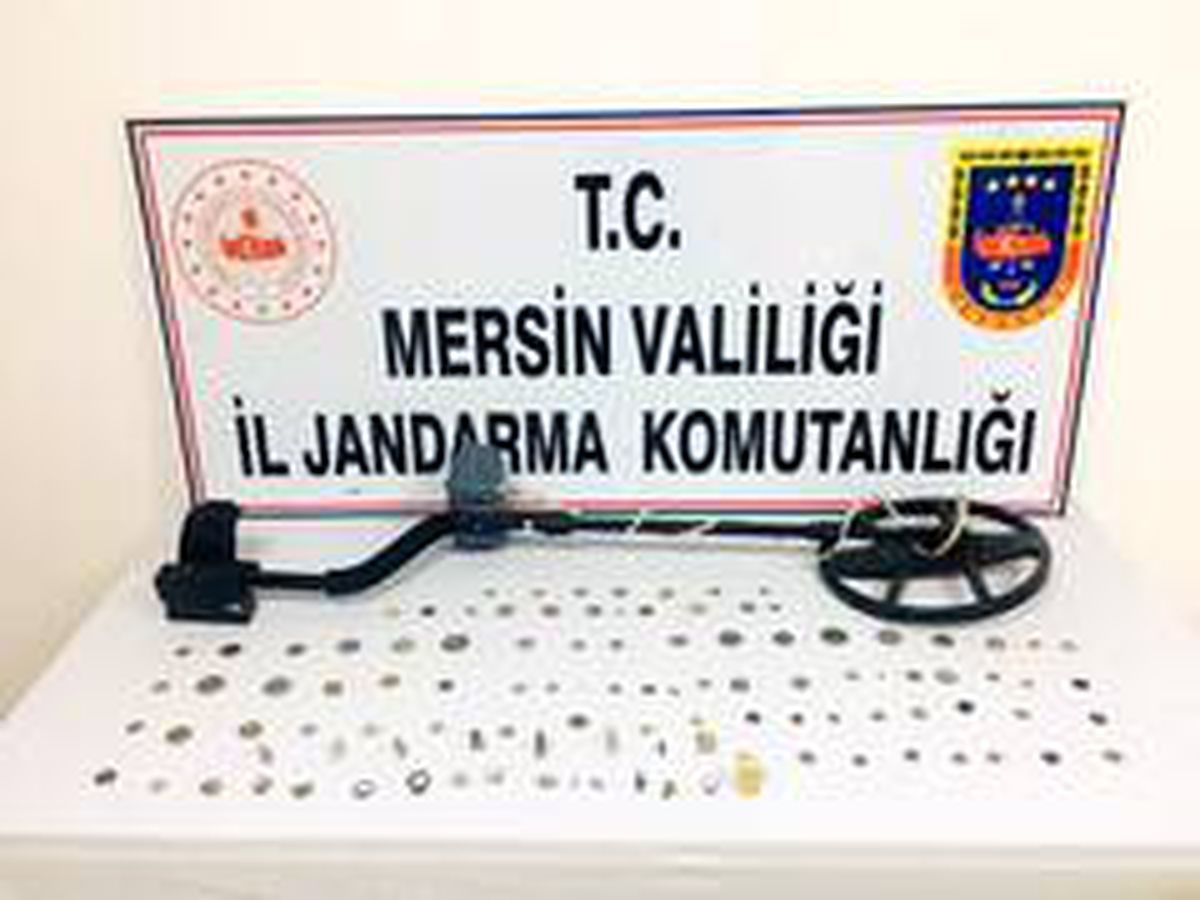 Mersin\'de tarihi eser operasyonu