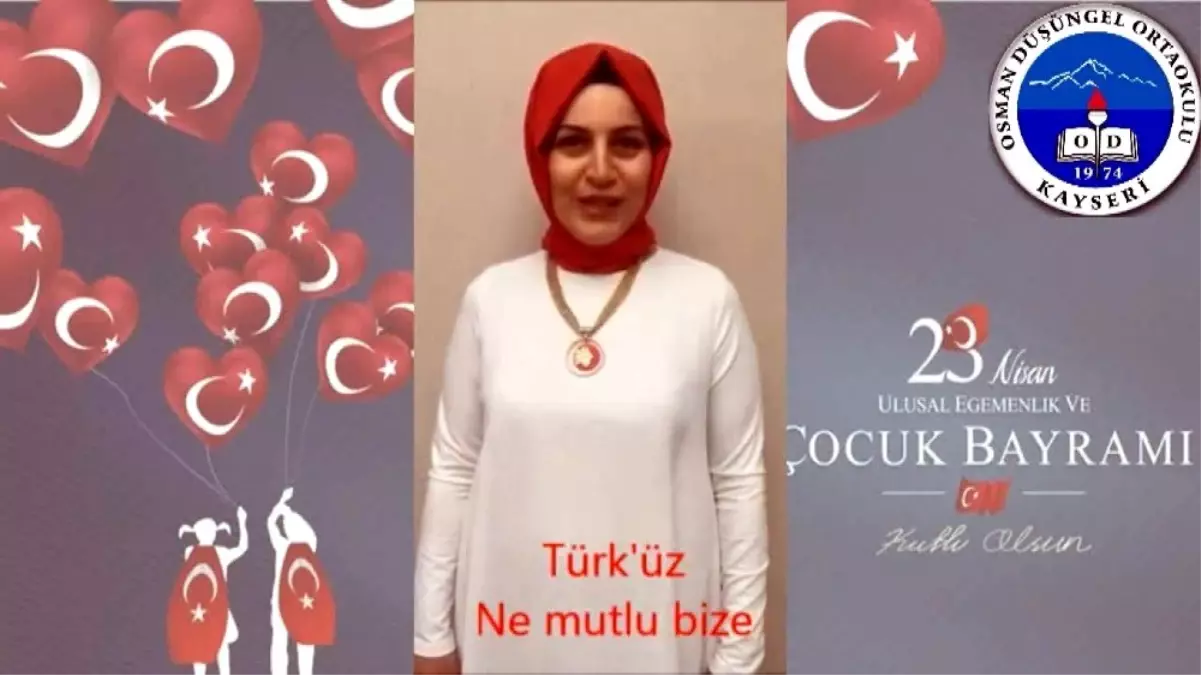 Öğrencilerin sesiyle öğretmenlerden 23 Nisan mesajı