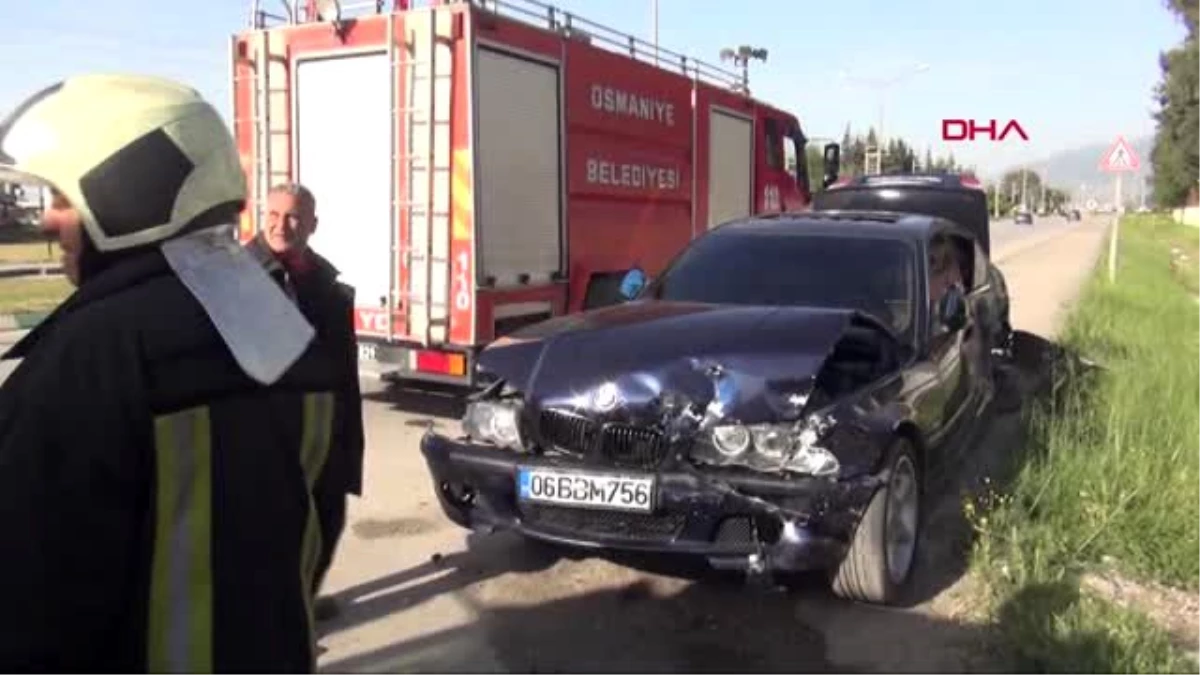 Osmaniye\'de trafik kazası: 3\'ü jandarma personeli 7 kişi yaralandı