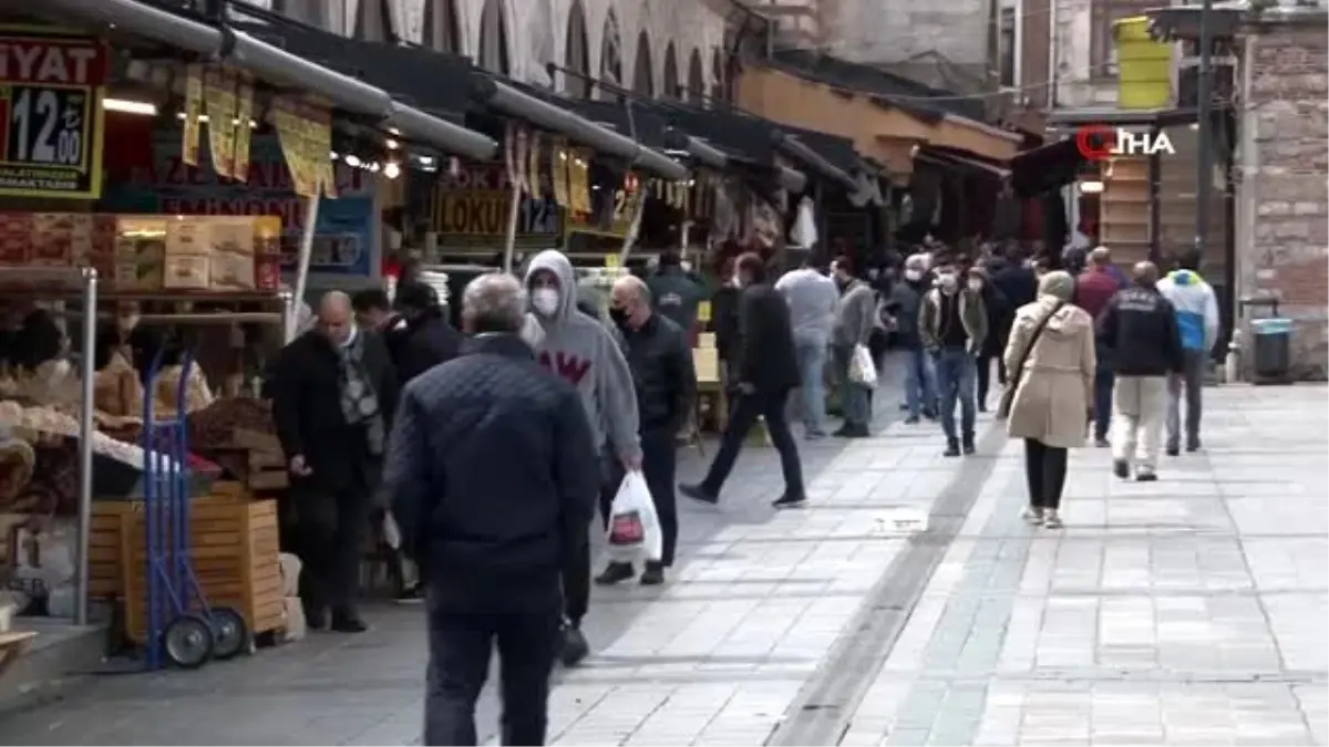 Ramazan öncesinde Eminönü boş kaldı