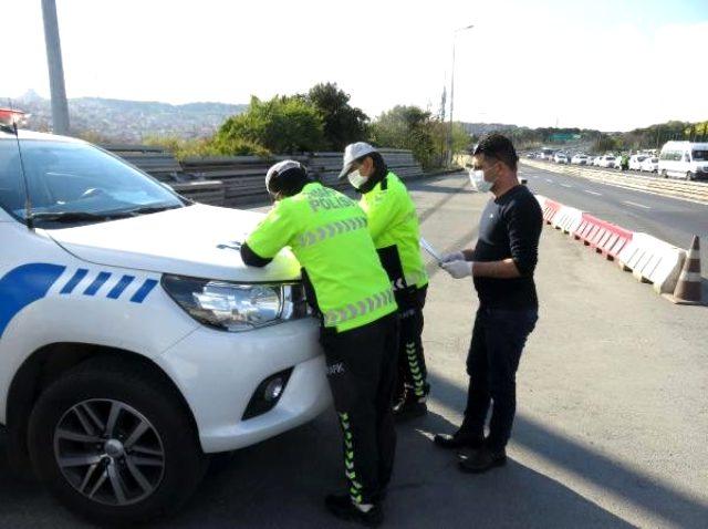 Yasağa uymayan sürücü: Sadece marketler açıkmış, yollar da açık sanmıştım