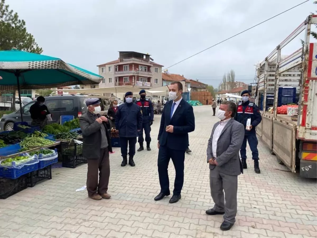 Zafartepeçalköy pazarında sıkı denetim