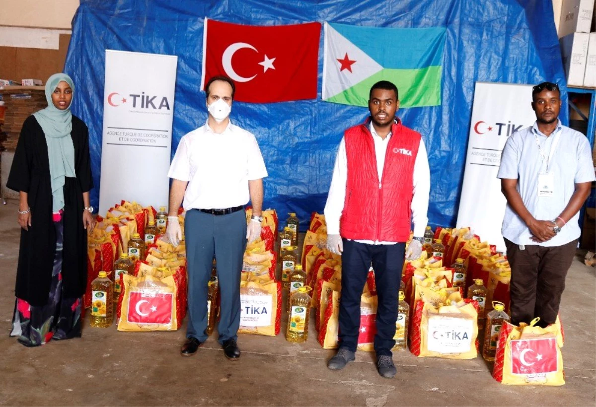 TİKA\'dan Cibuti\'de bin aileye gıda yardımı