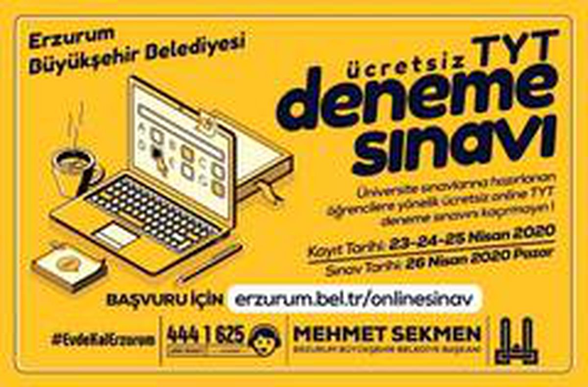 Büyükşehir\'den deneme sınavı