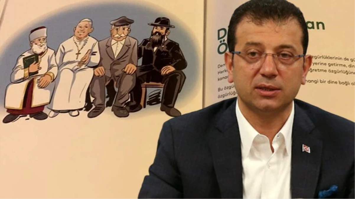 Tartışma yaratan görsel sonrası Türkmen Alevi Bektaşi Vakfı\'ndan İmamoğlu\'na suç duyurusu