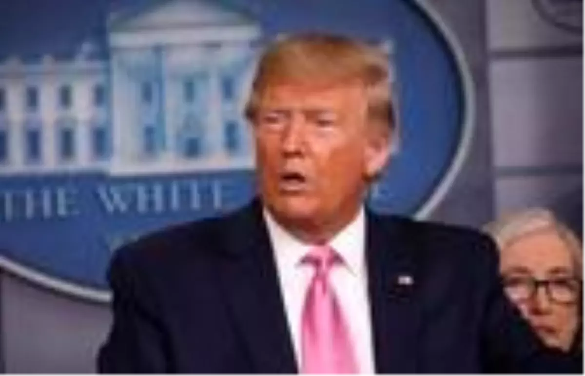 Trump, COVID-19\'da pozitif test oranının yüzde 28\'e düştüğünü açıkladı