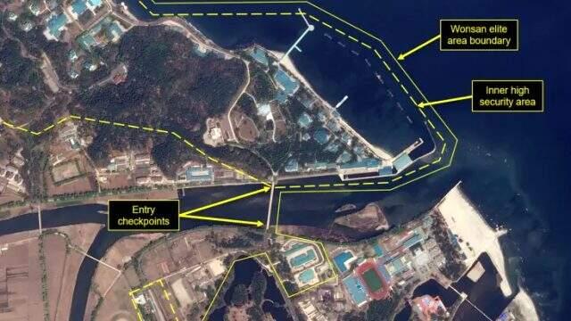 ABD, 'Kim, kırsal kesimi ziyaret ederken kalp krizi geçirdi' iddiasını güçlerinden uydu fotoğraflarını paylaştı