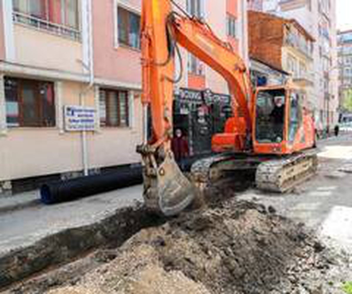 Balıklı ve Servi mahallelerine yağmur suyu hattı