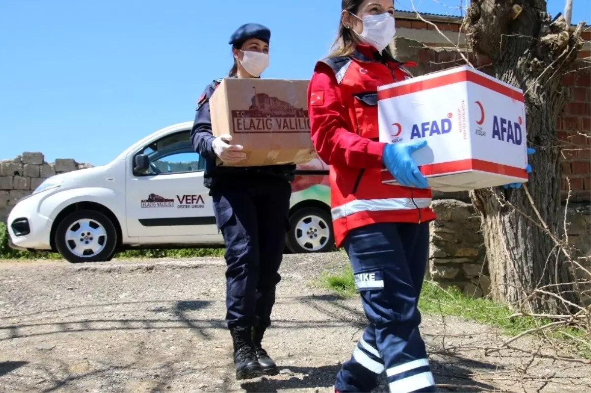 Elazığ\'da Vefa Sosyal Destek Grubu 151 bin talebi yerine getirdi