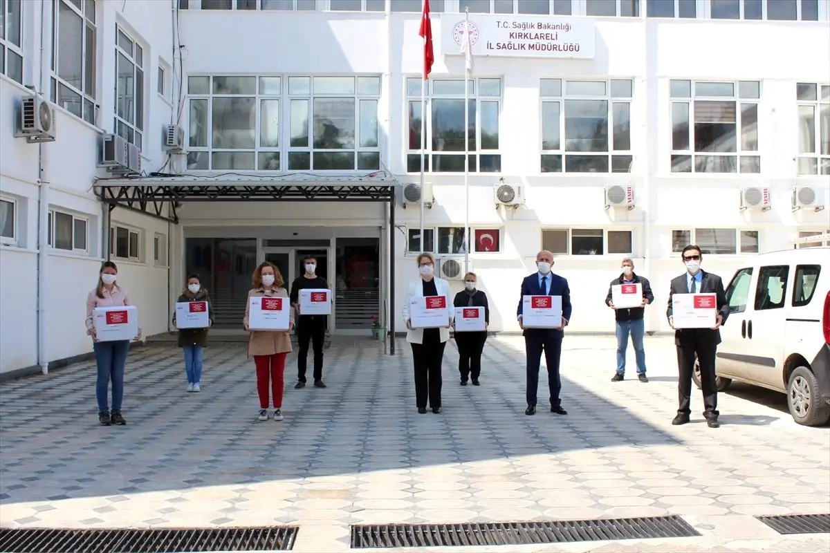 GAZDAŞ, Kırklareli Sağlık Müdürlüğüne 10 solunum cihazı bağışladı