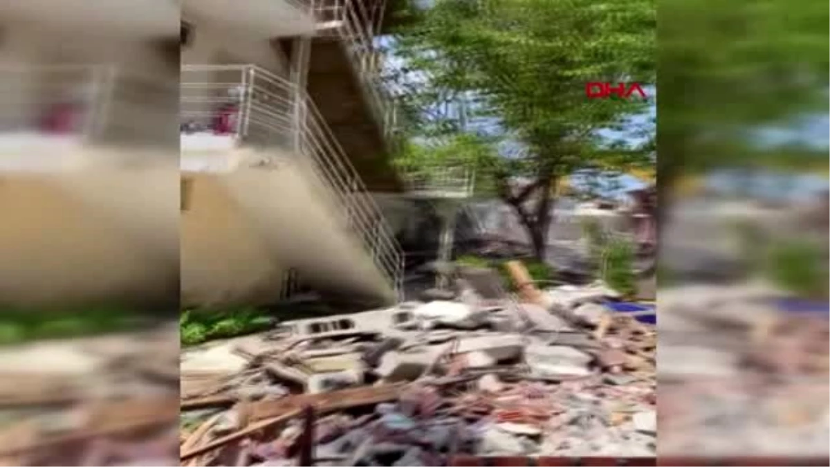 Manavgat\'ta tartışmalı otel yıkımı