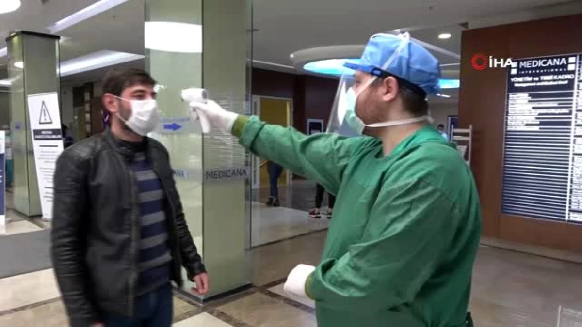 Samsun\'da bir özel hastane korona virüsüne karşı adeta seferberlik ilan etti
