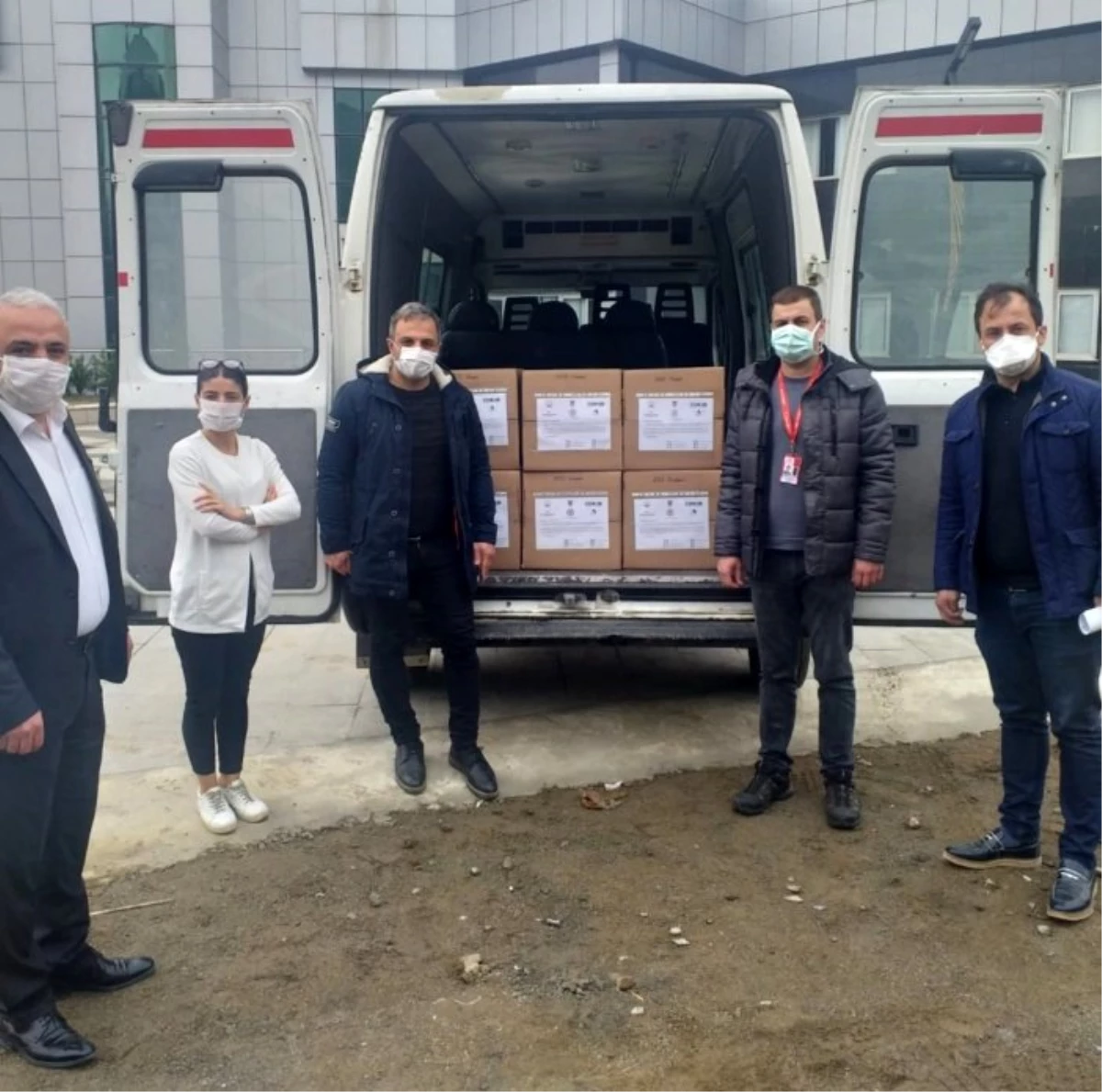 Trabzon TEKNOKENT’den sağlık çalışanlarına 3D maske desteği