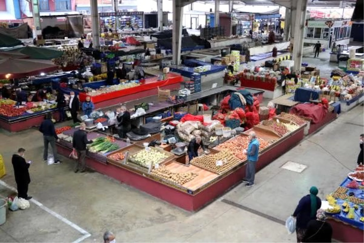 Zonguldak\'ta halk pazarları 26 gün sonra açıldı