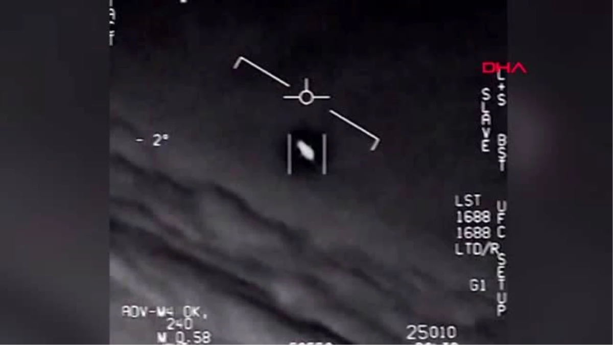 ABD Savunma Bakanlığı ilk kez UFO görüntülerini yayımladı