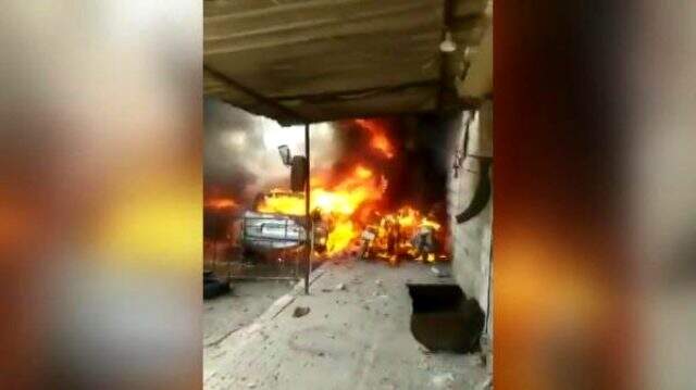Afrin'de bomba yüklü yakıt tankeriyle terör saldırısı: Ölen sivil sayısı 23'e yükseldi