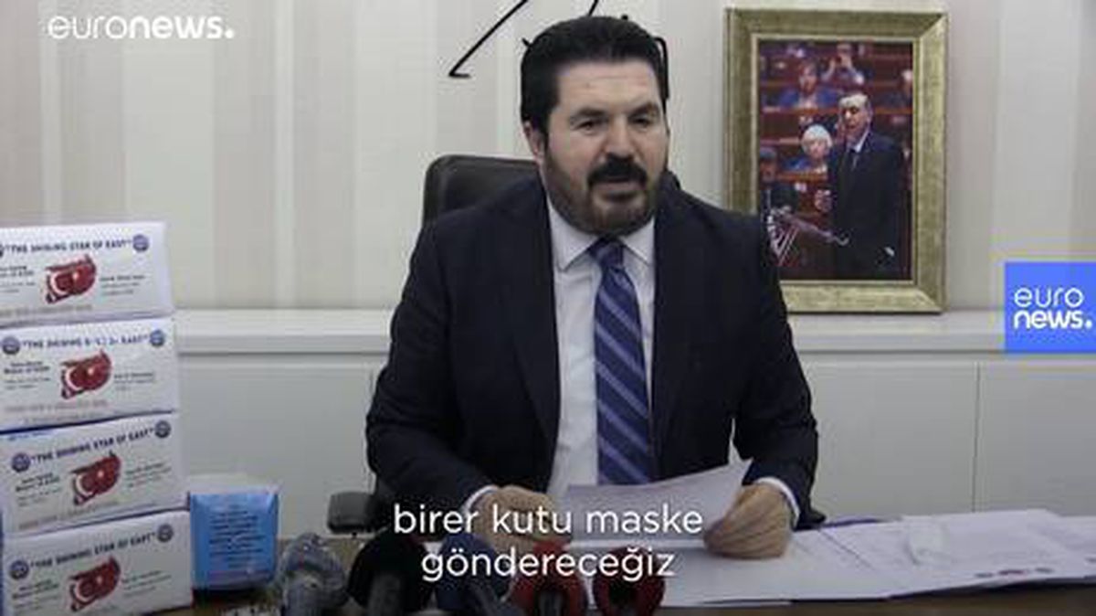 Ağrı\'dan Başkan Trump ve Hollywood ünlülerine Covid-19 yardımı