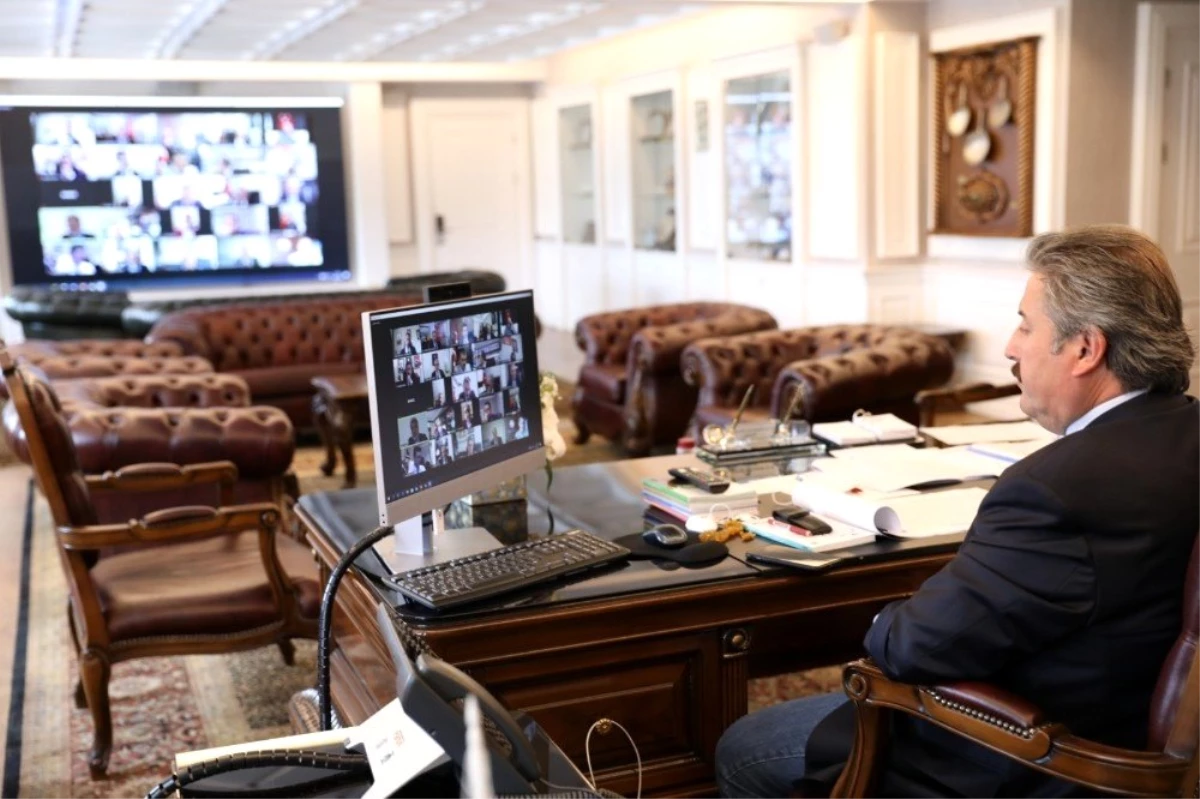 Başkan Palancıoğlu, telekonferans ile bakanlığa taleplerini iletti