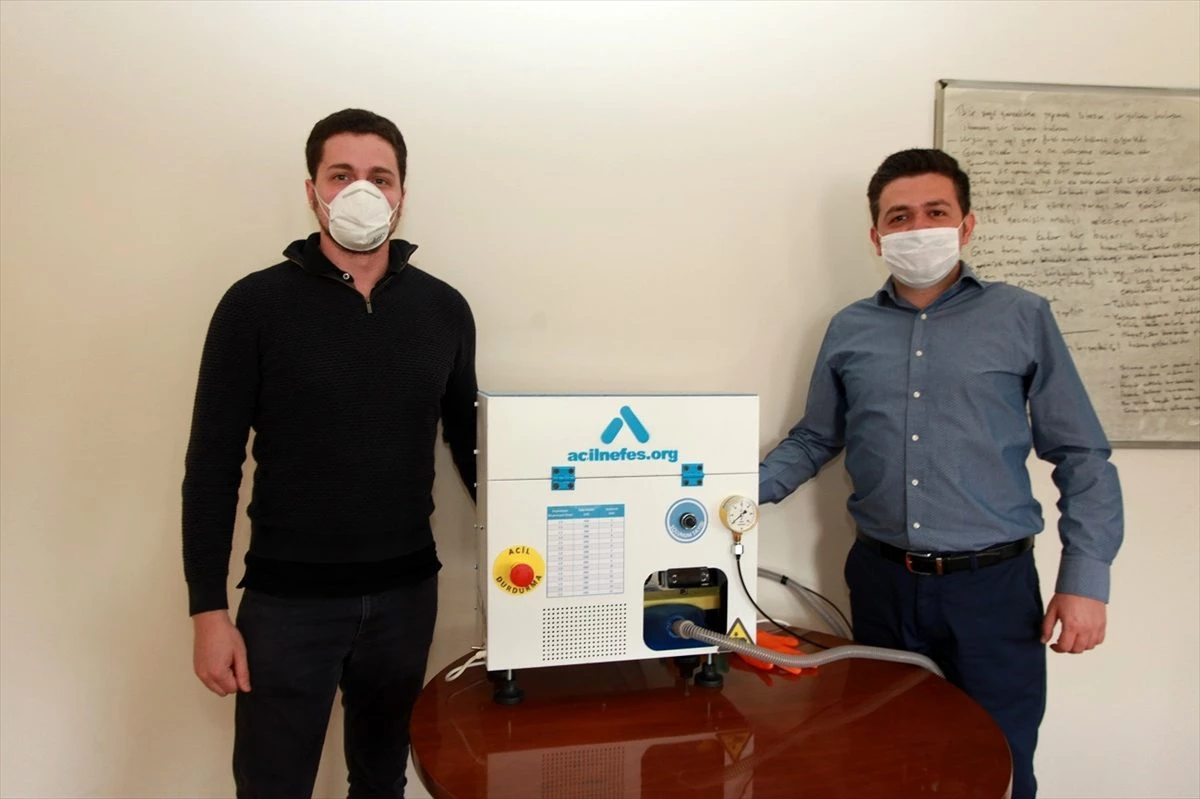 Bursa\'da gönüllü mühendisler "acil durum solunum cihazı" prototipi üretti