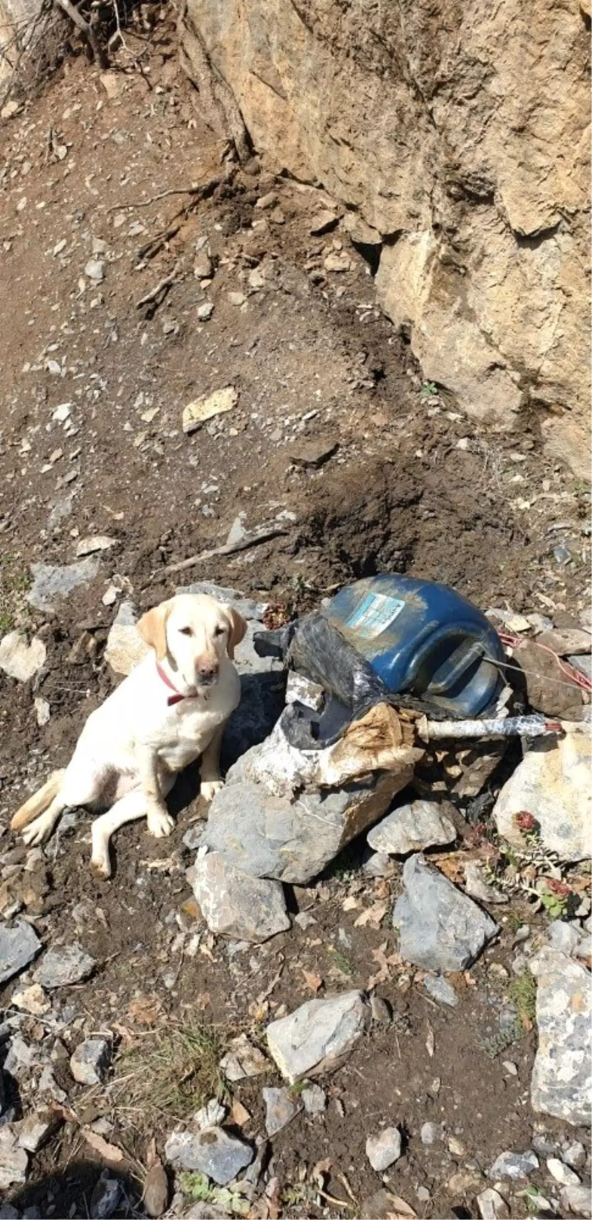 Hakkari\'de TNT ve C4 ile güçlendirilmiş el yapımı patlayıcı ele geçirildi