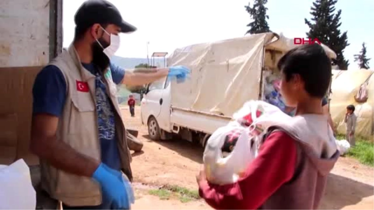 HATAY Suriye\'de 60 bin kişiye ramazan yardımı