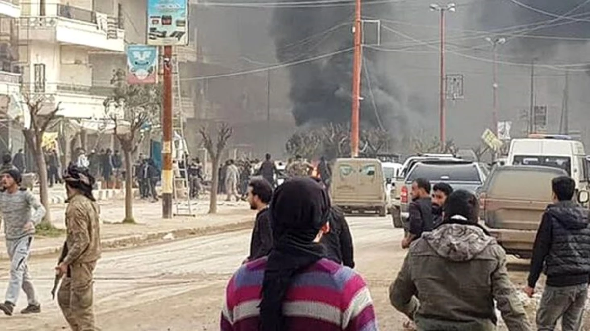 Afrin\'de bomba yüklü yakıt tankeriyle terör saldırısı: Ölen sivil sayısı 42\'ye yükseldi