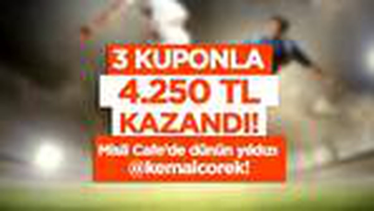 3 iddaa kuponu ile 4.250 TL kazandı! Futbolu bırak, masa tenisine bak...