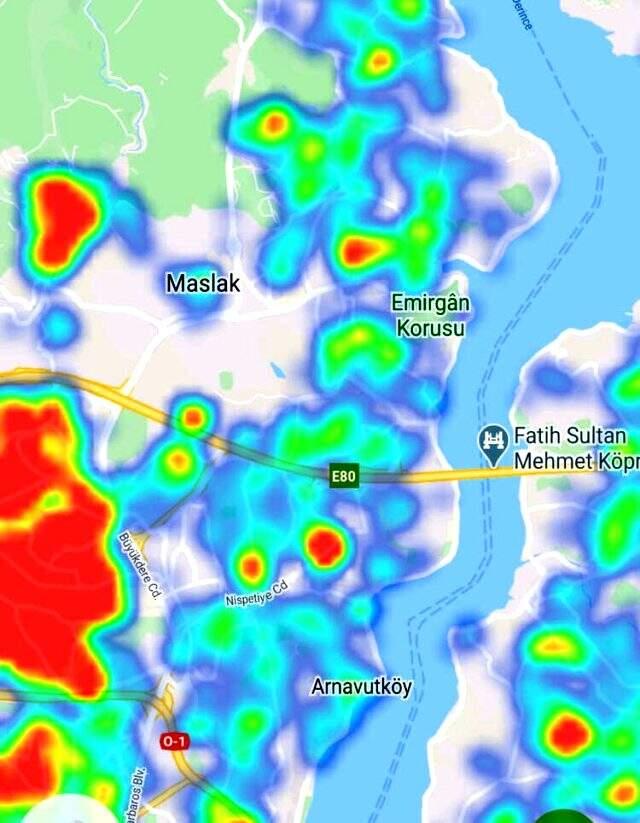 İstanbul ilçelerine göre koronavirüsü risk haritası yayınlandı! İşte ilçe ilçe son durum