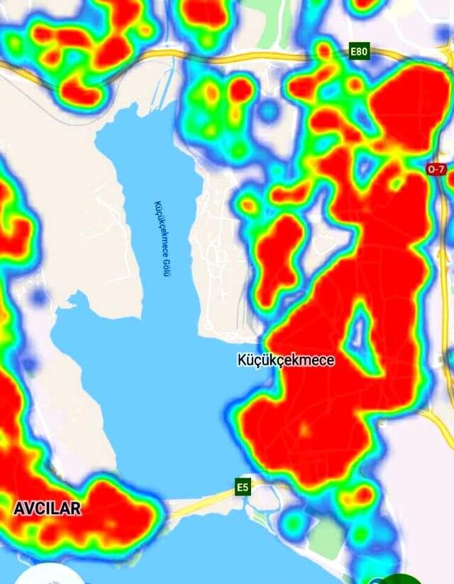 İstanbul ilçelerine göre koronavirüsü risk haritası yayınlandı! İşte ilçe ilçe son durum