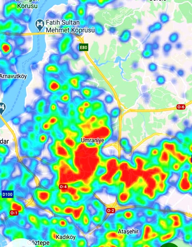 İstanbul ilçelerine göre koronavirüsü risk haritası yayınlandı! İşte ilçe ilçe son durum