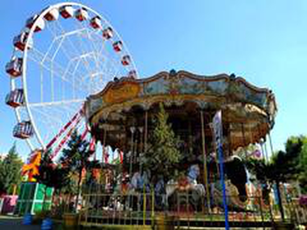Lunapark adeta "hayalet parka" büründü