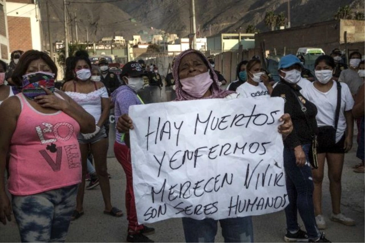 Peru\'da cezaevinde koronavirüs isyanı: 9 ölü