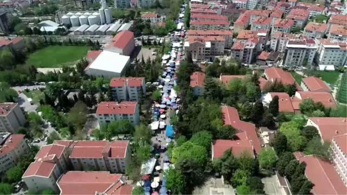 Trakya\'nın en büyük halk pazarı açık havada son kez kuruldu - KIRKLARELİ