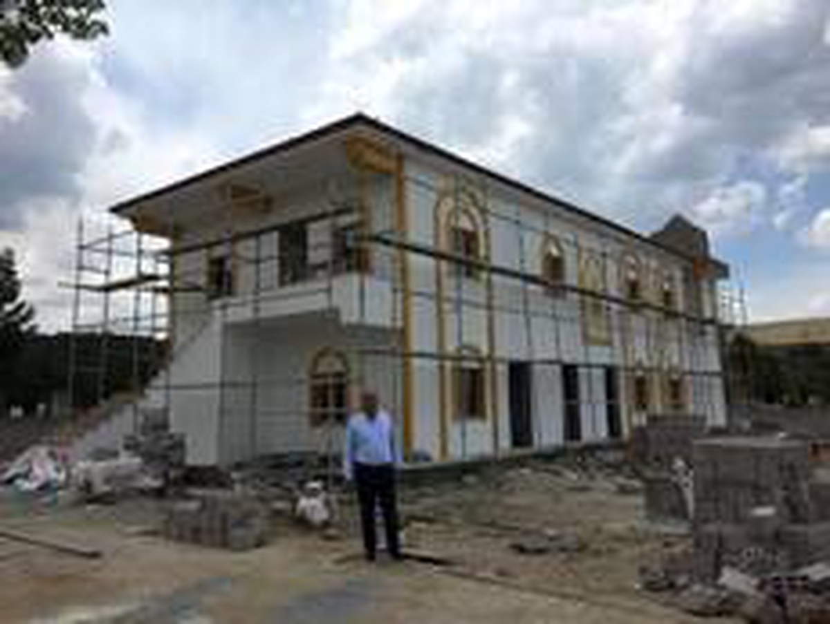 Yahşihan\'da taziye evi bayrama hazır