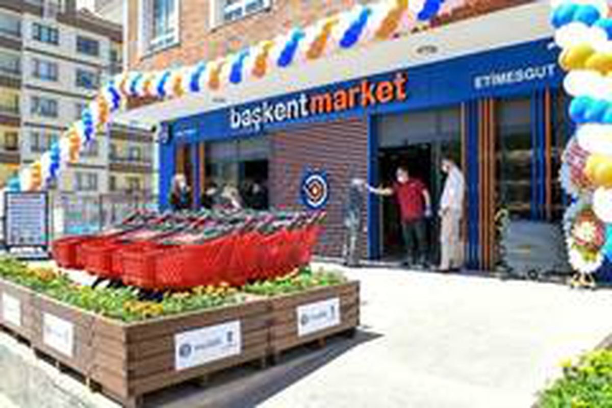 "Başkent Market" açıldı