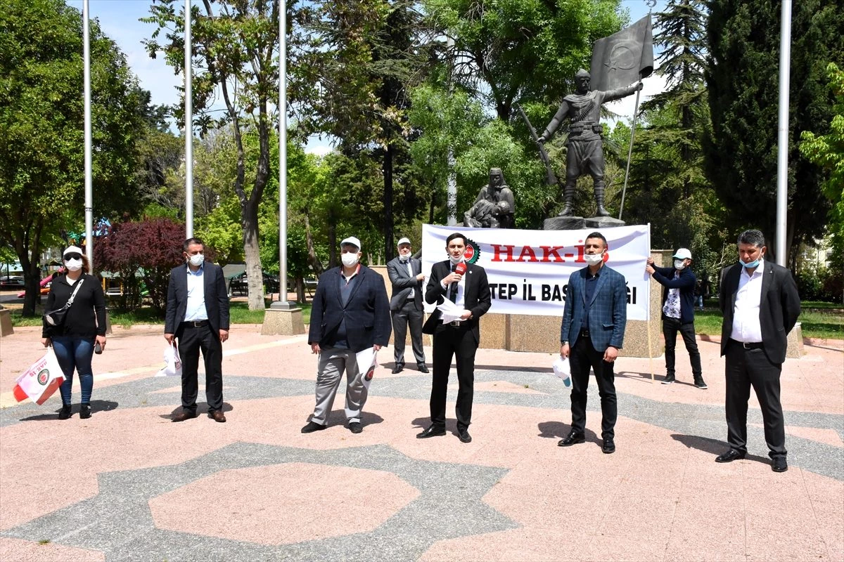 Gaziantep, Kahramanmaraş ve Kilis\'te 1 Mayıs kutlaması