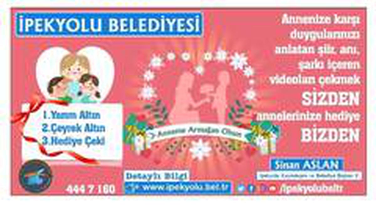 İpekyolu Belediyesinden "Anneme Armağan Olsun" yarışması