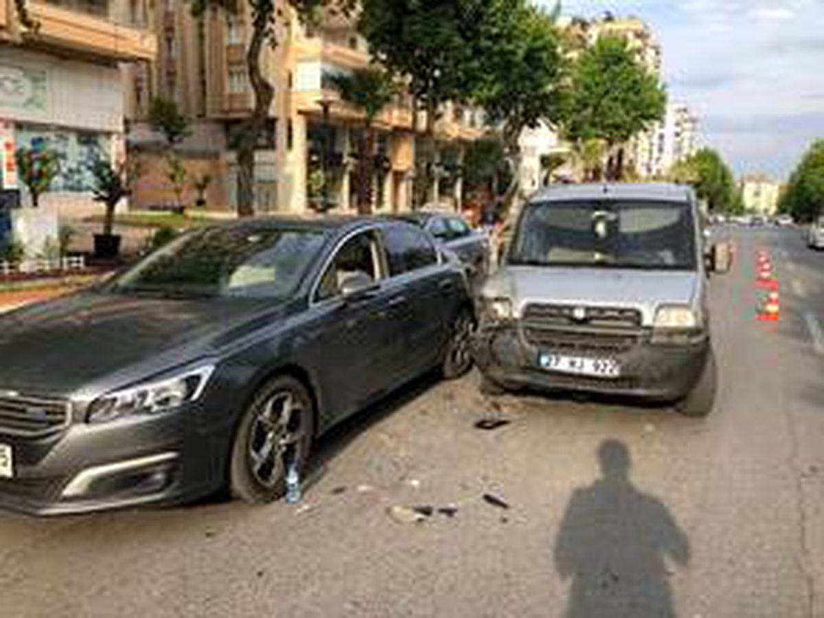 Kahramanmaraş\'ta trafik kazası: 1 yaralı