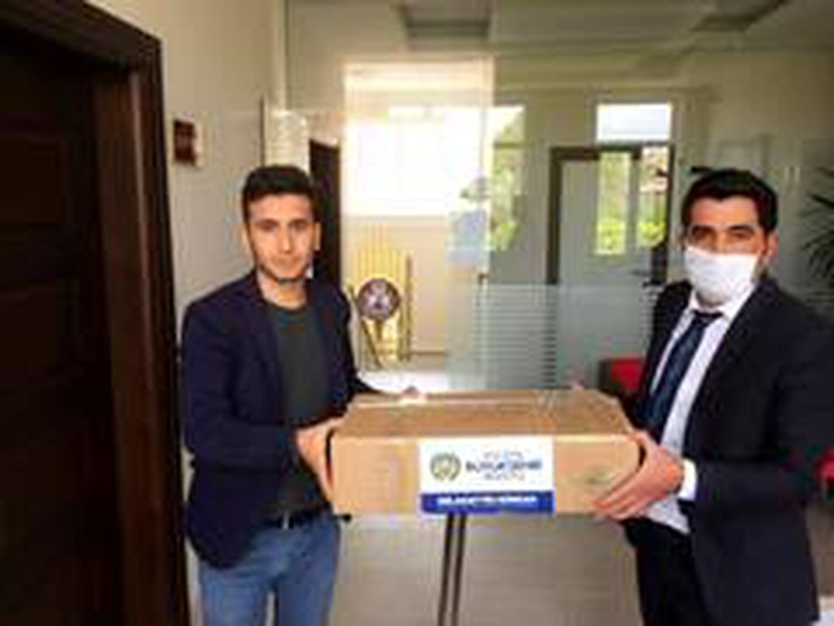Malatya\'nın ilçelerine maske dağıtıldı