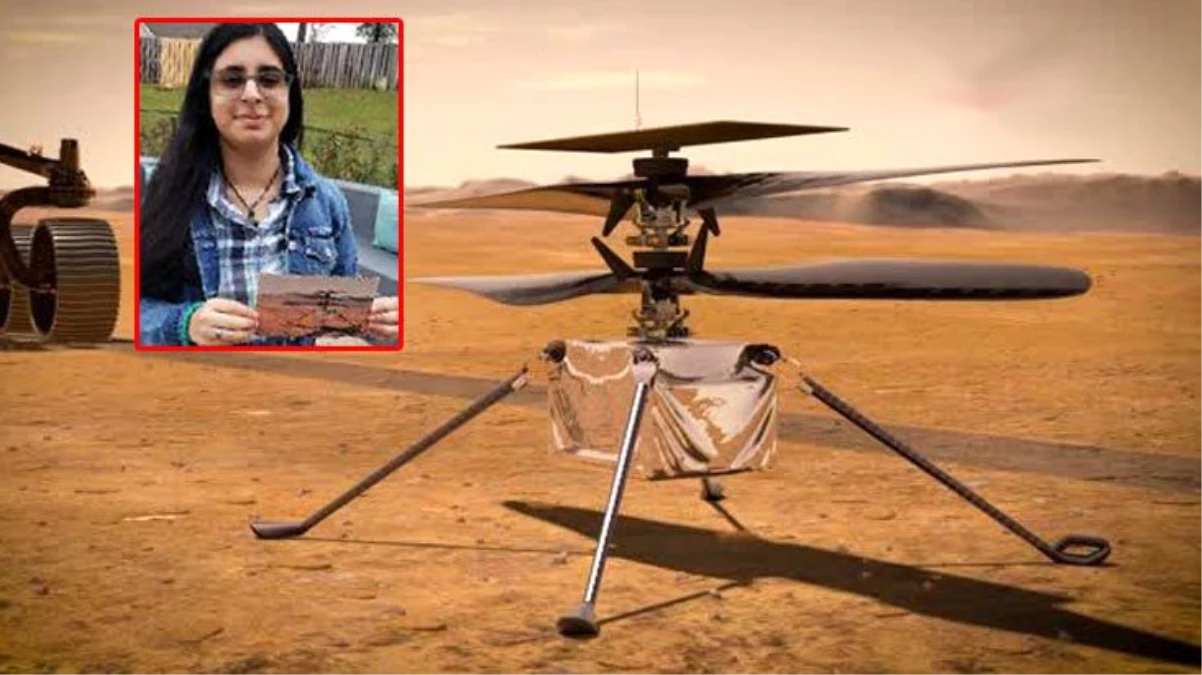 NASA\'nın Mars\'a göndereceği helikoptere adını, bir lise öğrencisi verdi