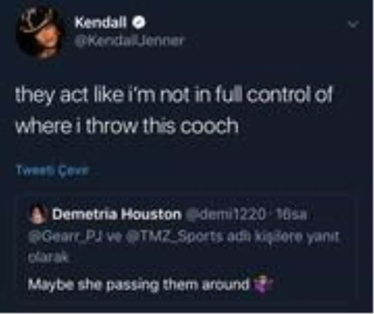 \'NBA oyuncuları Kendall\'ı paslaşıyor\' yorumuna sert cevap verdi