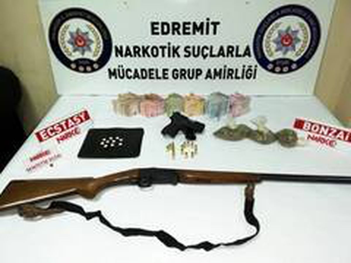 Edremit\'te uyuşturucu operasyonu