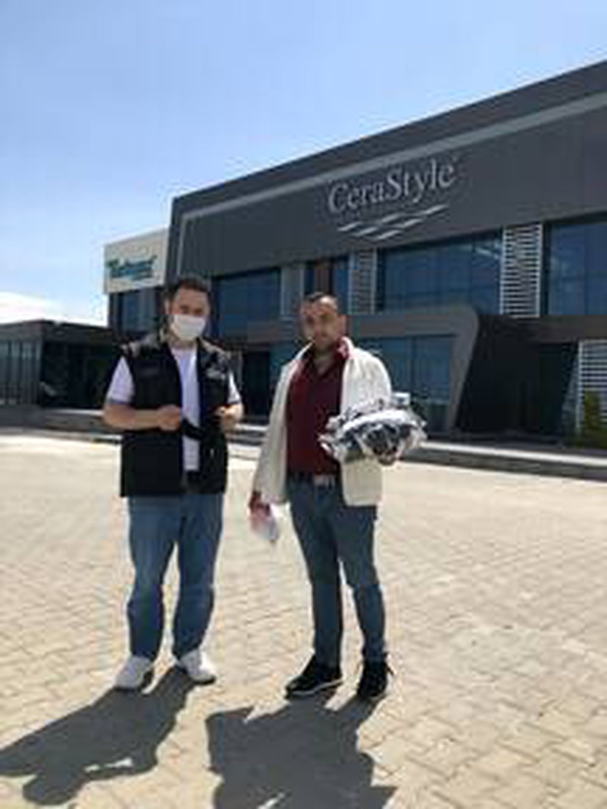 İncesu OSB 3 bin maske dağıttı