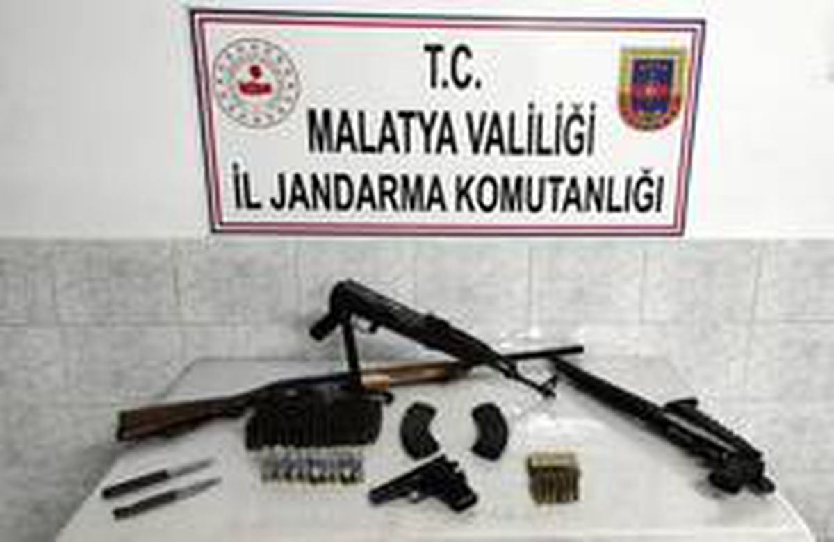 Malatya\'da jandarmadan silah kaçakçılığı operasyonu